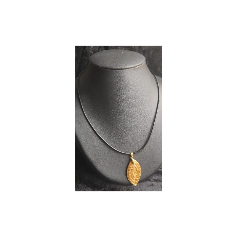copy of collier Mandala 3,5cm sur cuir