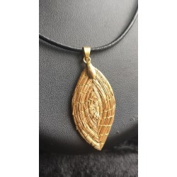 copy of collier Mandala 3,5cm sur cuir