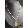 copy of collier Mandala 3,5cm sur cuir