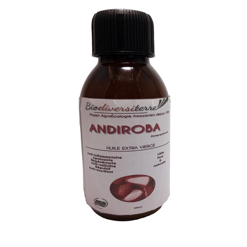 50ml de pure huile d'Andiroba pressée à froid