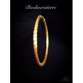 Bracelet Jonc en Or végétal du Brésil